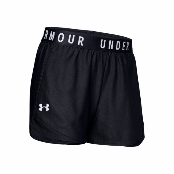 Under Armour Play Up 3.0 Shorts Damen - Schwarz, Weiß, Größe L