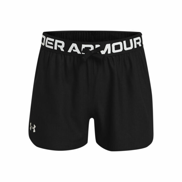 Under Armour Play Up Printed Shorts Mädchen - Schwarz, Weiß, Größe L