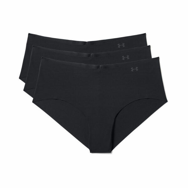 Under Armour PS Hipster Panty 3er Pack Damen - Schwarz, Dunkelgrau, Größe XL