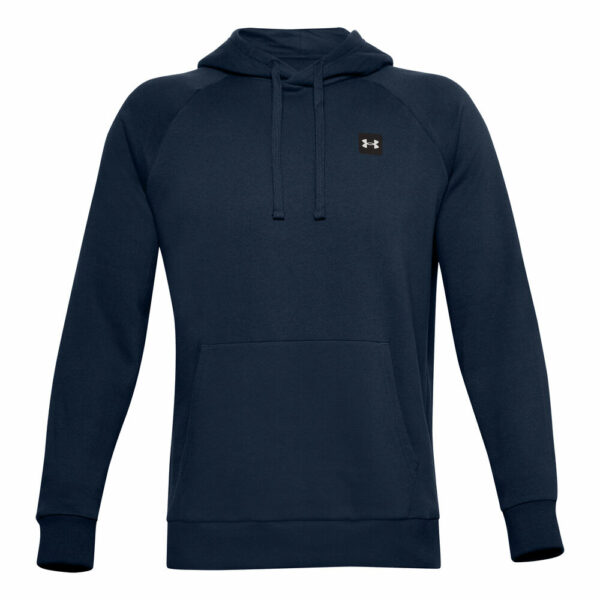 Under Armour Rival Hoody Herren - Dunkelblau, Grau, Größe M