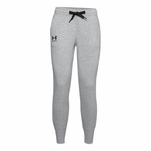 Under Armour Rival Trainingshose Damen - Hellgrau, Schwarz, Größe XL