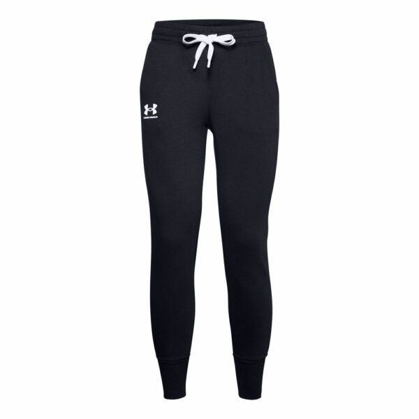 Under Armour Rival Trainingshose Damen - Schwarz, Weiß, Größe XL