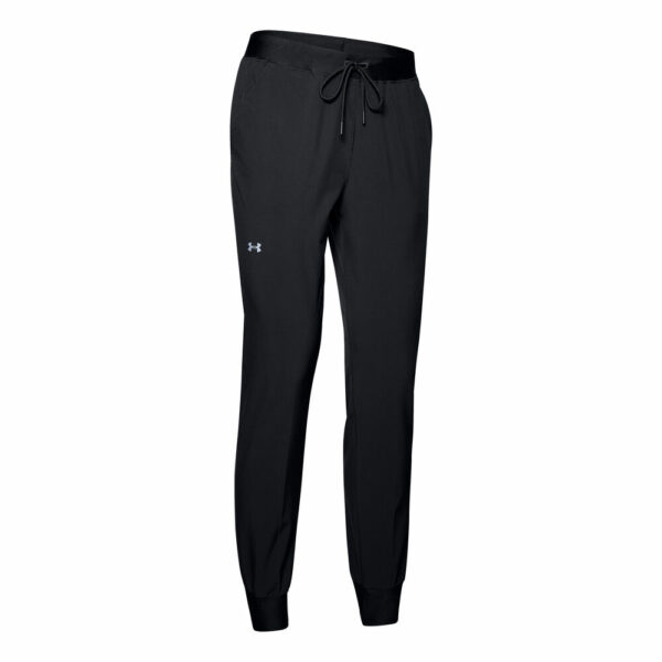 Under Armour Sport Woven Pant Trainingshose Damen - Schwarz, Silber, Größe S