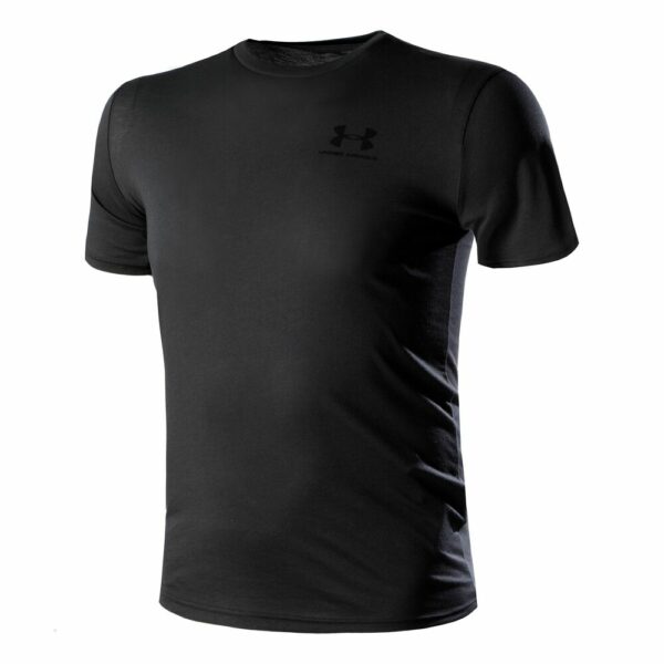 Under Armour Sportstyle Left Chest T-Shirt Herren - Schwarz, Größe XL