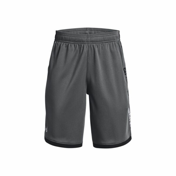 Under Armour Stunt 3.0 Shorts Jungen - Grau, Größe S