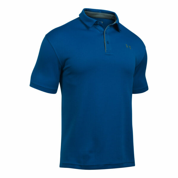 Under Armour Tech Polo Herren - Blau, Grau, Größe S