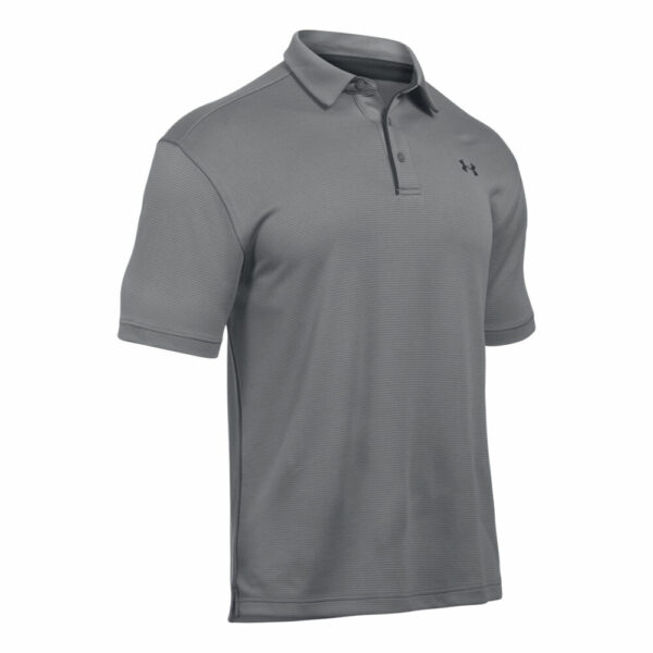 Under Armour Tech Polo Herren - Grau, Schwarz, Größe S