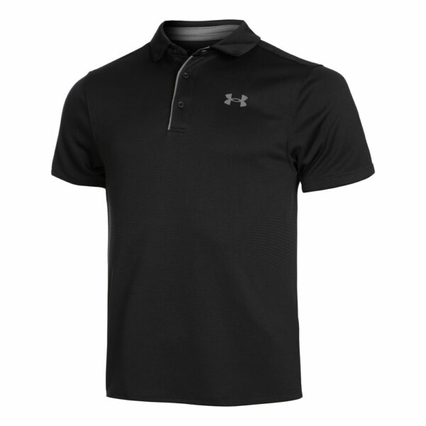 Under Armour Tech Polo Herren - Schwarz, Grau, Größe S