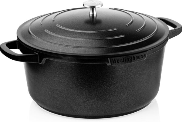 Westinghouse Performance Series Bräter - Eintopf - Backofen geeignet - 24 cm - Schwarz