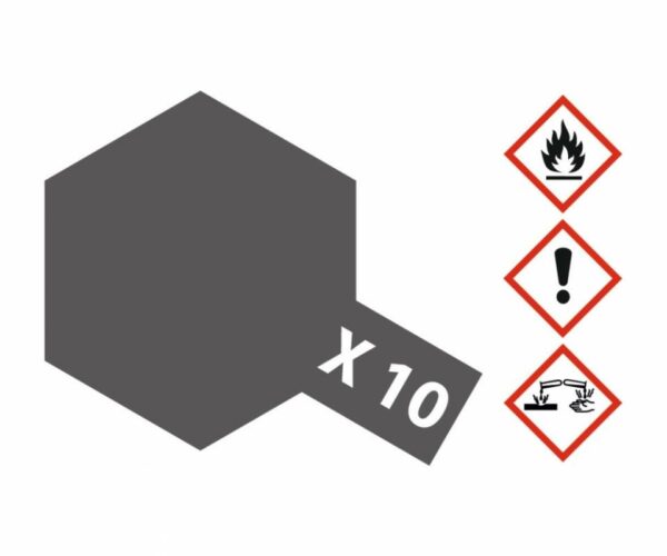 X-10 Gun Metall - glänzend [10 ml]