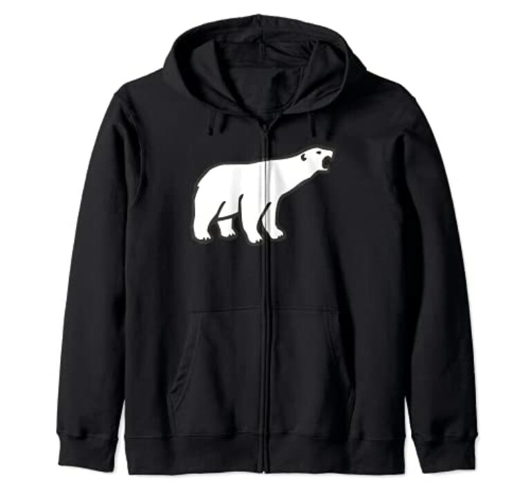 Arctic Polar Bear Kapuzenjacke