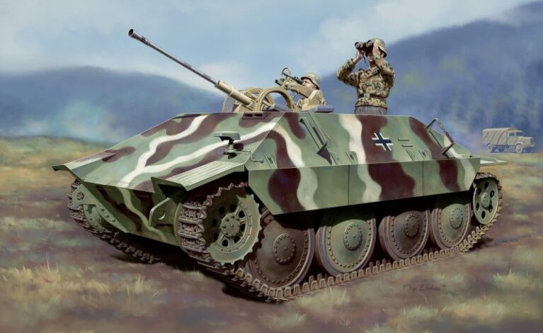 Bergepanzer 38(t) Hetzer 2cm FlaK38