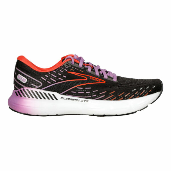 Brooks Glycerin 20 Neutralschuh Damen - Schwarz, Orange, Größe 35.5