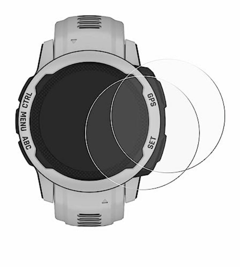 brotect 2-Stück Schutzfolie kompatibel mit Garmin Instinct 2S Solar (40 mm) Displayschutz Folie Ultra-Klar