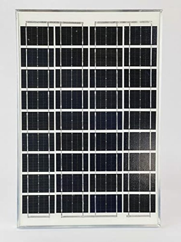 edi-tronic 12V Solarmodul 10W Solarpanel Solarzelle Polykristallin Photovoltaik Solar Modul