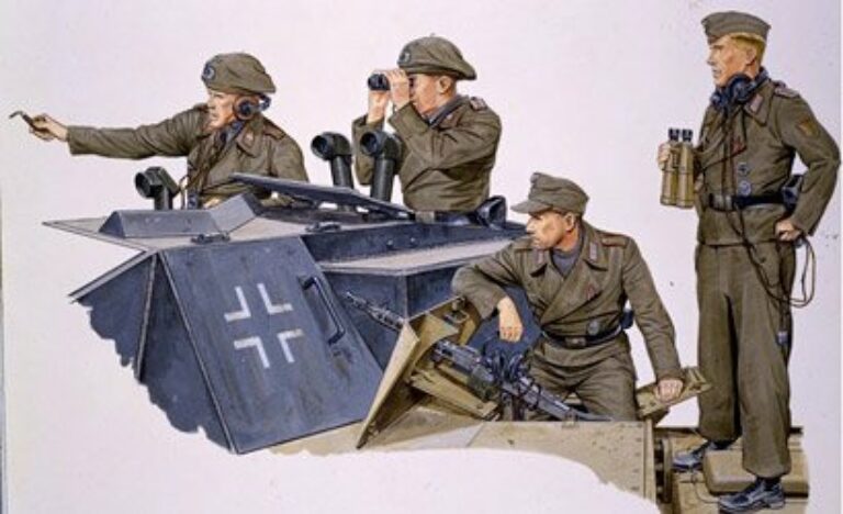 German Sturmartillerie Crew 1940-45