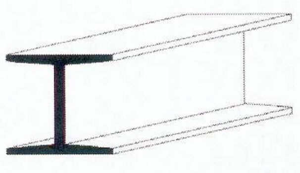 H-Profil, 350x3,2x2,9 mm - 1/8, 3 Stück