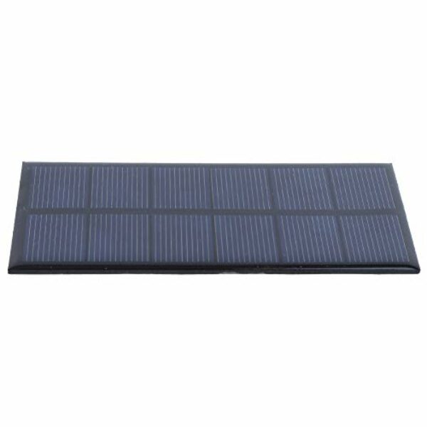 Keenso 1W 3V tragbares kristallines Silizium-Solarzellenpanel Ersatz des Outdoor-Solarpanels für die DIY-Stromversorgung Andere Klettercampingvorräte Wandern und Camping