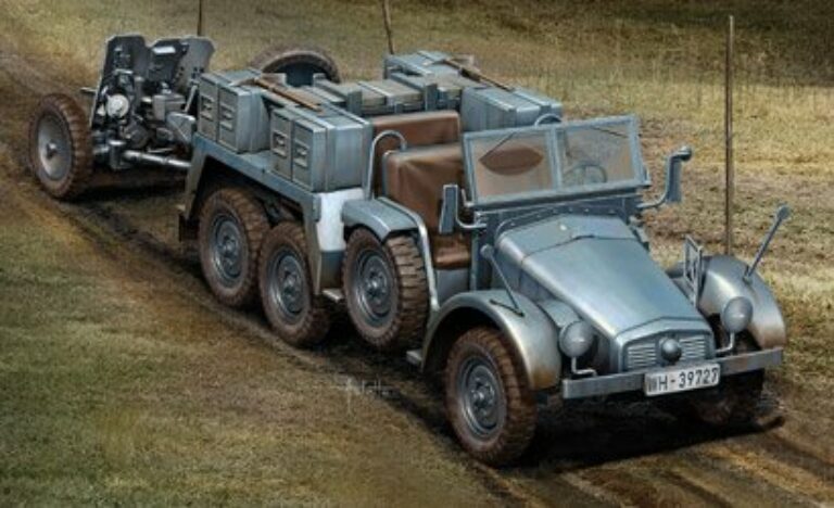 Kfz.69 6x4 Truck & 3,7cm Pak 35/36