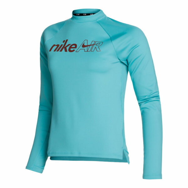 Nike Dri-Fit Air Longsleeve Damen - Berry, Blau, Größe L