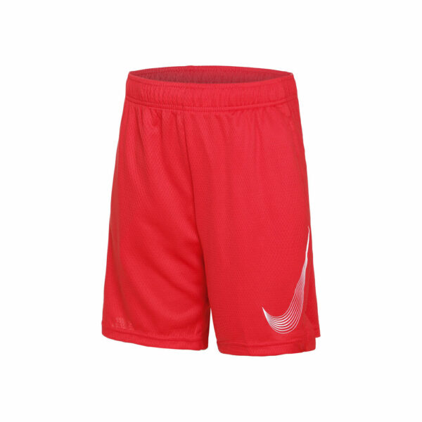 Nike Dri-Fit HBR Shorts Mädchen - Rot, Größe L