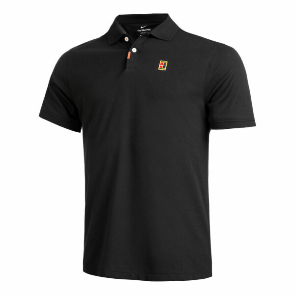 Nike Dri-Fit Heritage Slim 2 Polo Herren - Schwarz, Größe S