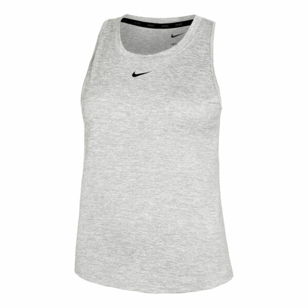 Nike Dri-Fit One Tank-Top Damen - Hellgrau, Größe L