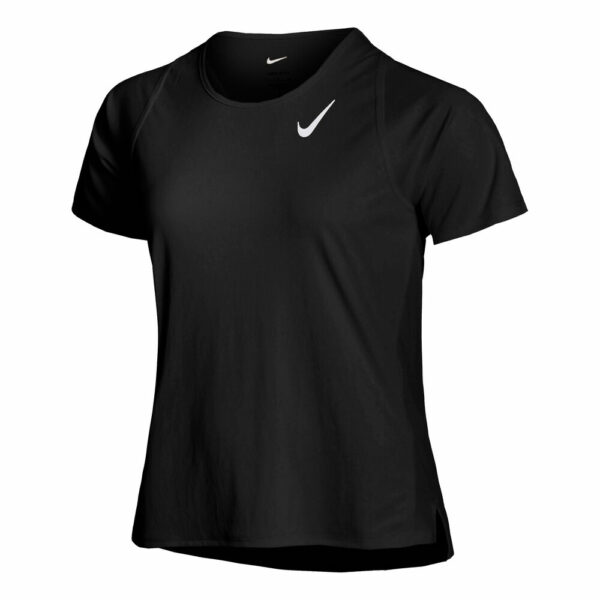 Nike Dri-Fit Race Top Laufshirt Damen - Schwarz, Grau, Größe L