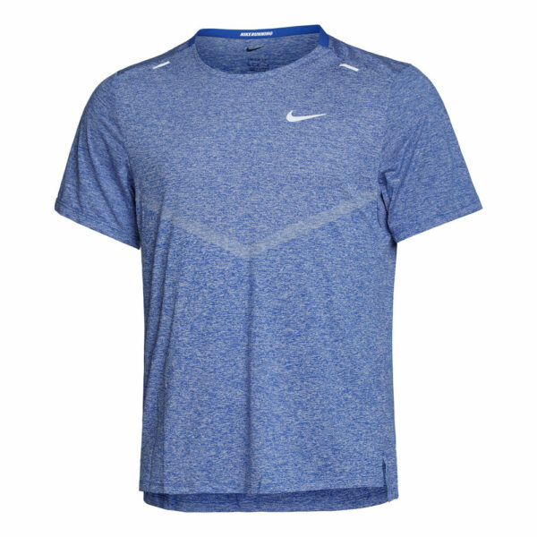 Nike Dri-Fit Rise 365 Laufshirt Herren - Blau, Größe S