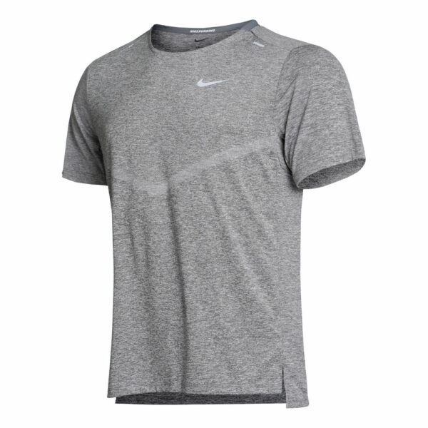 Nike Dri-Fit Rise 365 T-Shirt Herren - Grau, Silber, Größe M