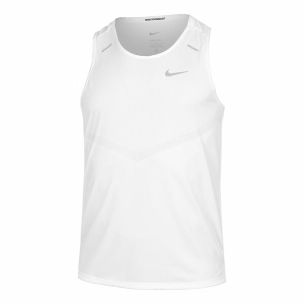 Nike Dri-Fit Rise 365 Tank-Top Herren - Weiß, Silber, Größe S