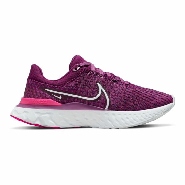 Nike React Infinity Run Flyknit 3 Neutralschuh Damen - Pink, Rot, Größe 36.5