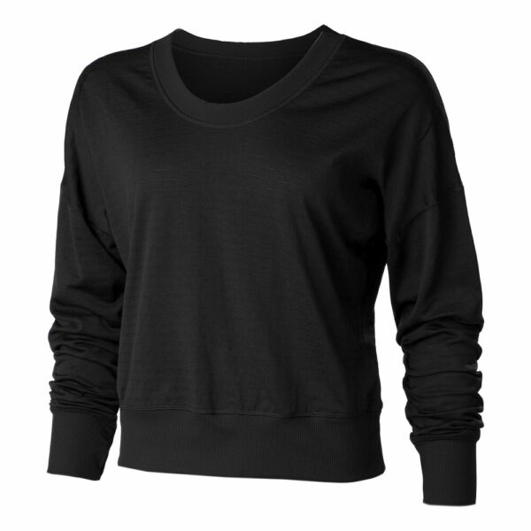 Nike Therma-Fit Element Crew Longsleeve Damen - Schwarz, Größe L