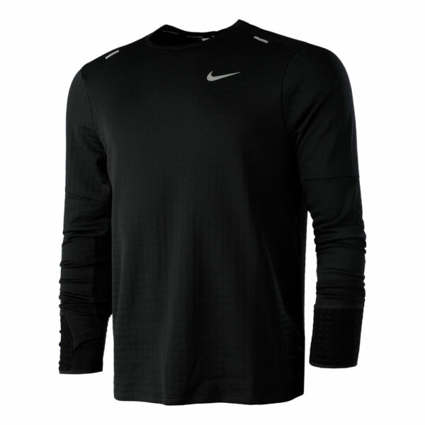 Nike Therma-Fit Repel Crew Longsleeve Herren - Schwarz, Größe L