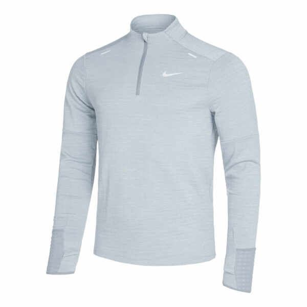 Nike Therma-Fit Repel Element Half-Zip Lauftop Herren - Grau, Größe XL