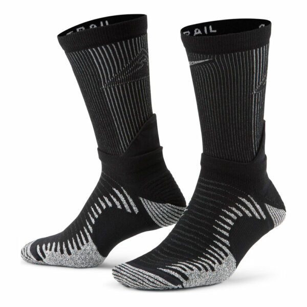 Nike Trail Crew Sportsocken Herren - Schwarz, Grau, Größe 38.5-40.5