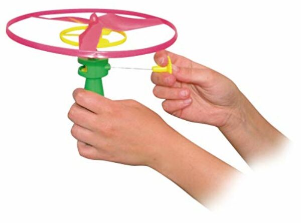 Paul Günther 1682 - Propellerspiel Twirly, Flugspiel für Kinder ab 4 Jahren, Rotor-Durchmesser ca. 19 cm, idealer Spielspaß für Kinder und Erwachsene