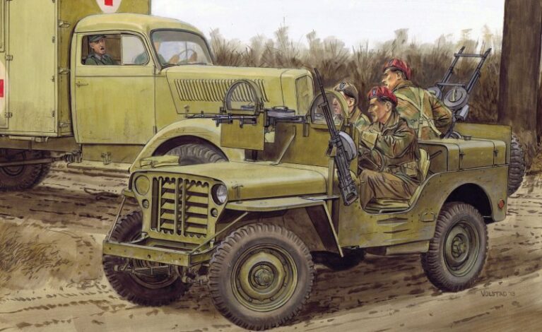 SAS Raider 4x4 Truck ETO 1944 + 2nd SAS Regiment