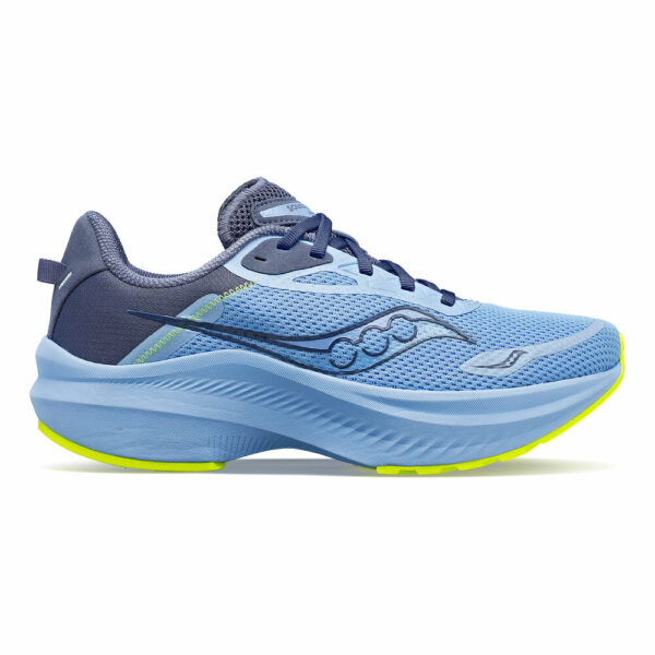 Saucony Axon 3 Neutralschuh Damen - Hellblau, Gelb, Größe 37.5