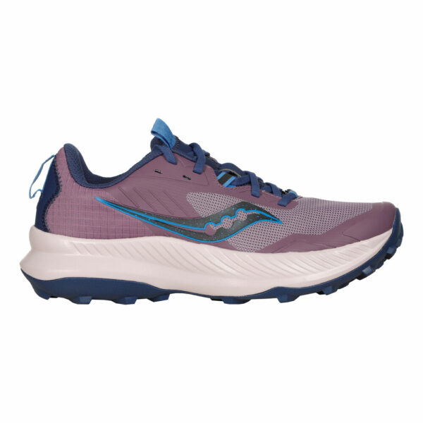 Saucony Blaze TR Trailschuh Damen - Flieder, Dunkelblau, Größe 37.5