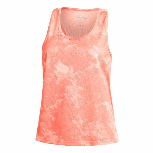 Saucony Elevate Tank-Top Damen - Orange, Größe L