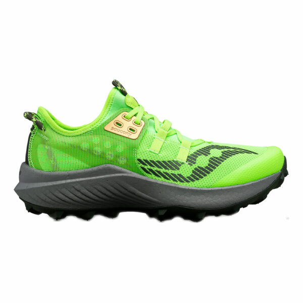 Saucony Endorphin Rift Trailschuh Herren - Neongrün, Schwarz, Größe 43