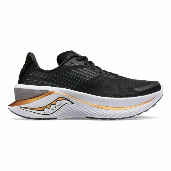 Saucony Endorphin Shift 3 Neutralschuh Damen - Schwarz, Gelb, Größe 37.5