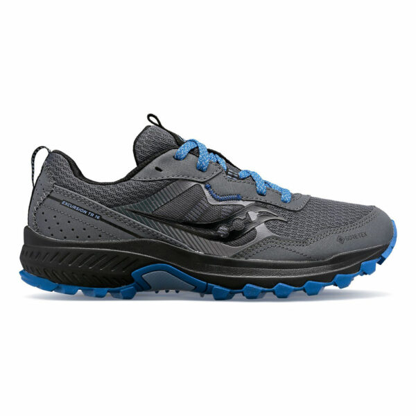 Saucony Excursion TR 16 GTX Trailschuh Damen - Grau, Gelb, Größe 37