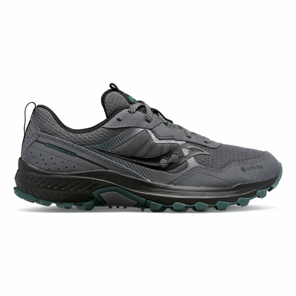 Saucony Excursion TR 16 GTX Trailschuh Herren - Grau, Grün, Größe 42.5