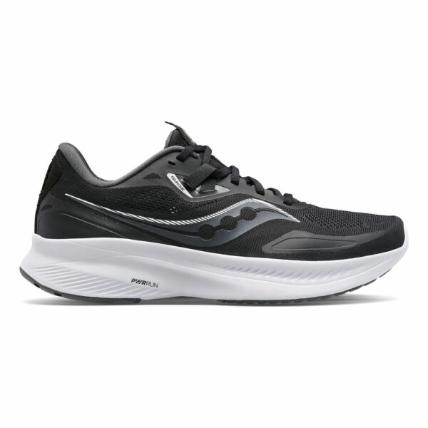 Saucony Guide 15 Stabilitätsschuh Herren - Schwarz, Weiß, Größe 42.5