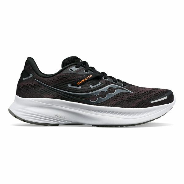 Saucony Guide 16 Stabilitätsschuh Damen - Schwarz, Weiß, Größe 37