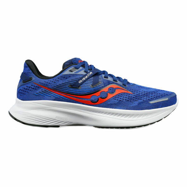 Saucony Guide 16 Stabilitätsschuh Herren - Blau, Schwarz, Größe 42.5