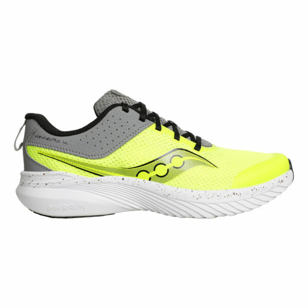 Saucony Kinvara 14 Neutralschuh Kinder - Neongelb, Silber, Größe 37