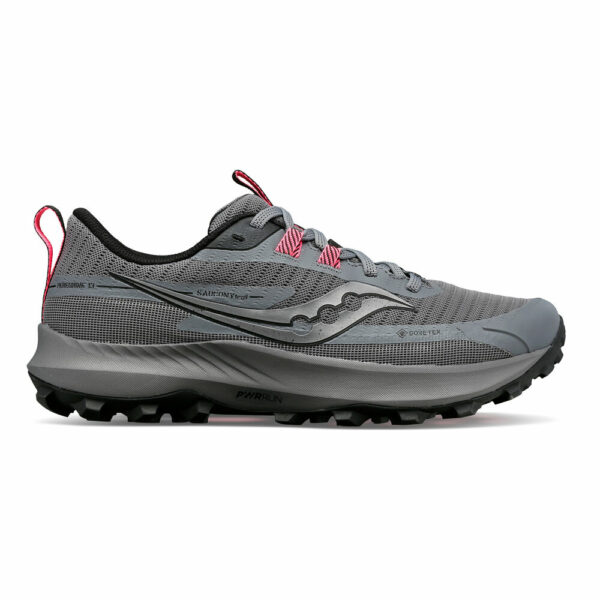 Saucony Peregrine 13 GTX Trailschuh Damen - Grau, Schwarz, Größe 38